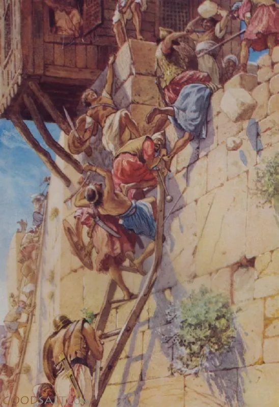 David Conquers Jerusalem from Jebusites