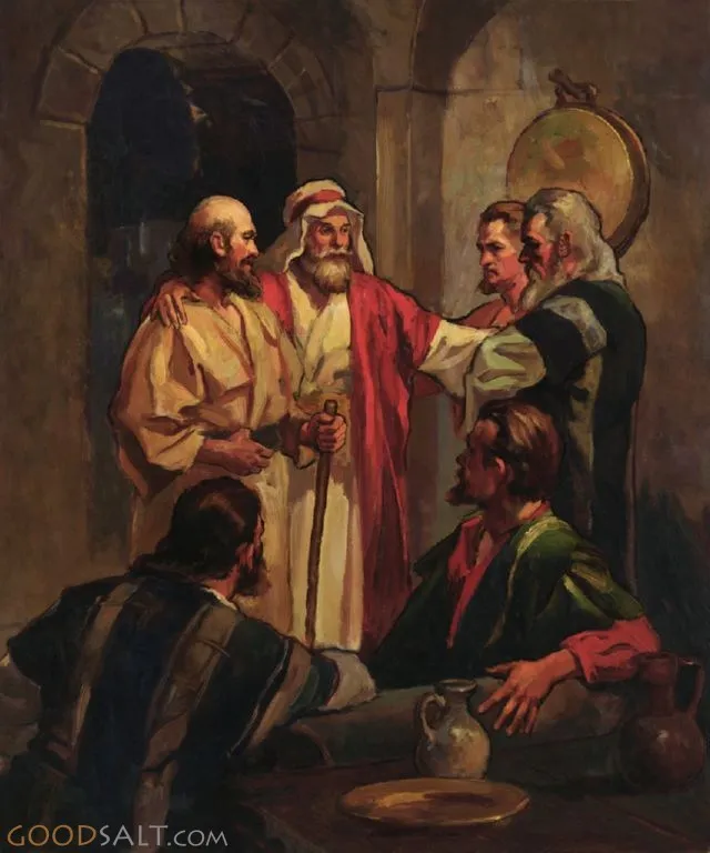 Barnabas and Paul take Famine Relief to Jerusalem