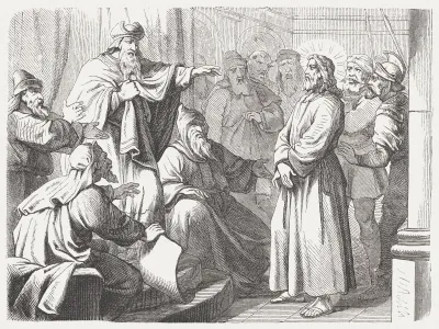 Night Trial before Sanhedrin
