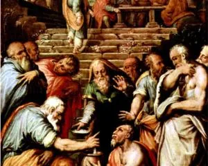Elisha Purifies the Pot of Stew